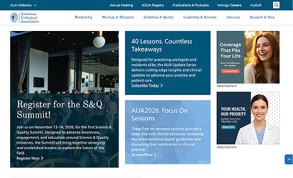 American Urological Association Website