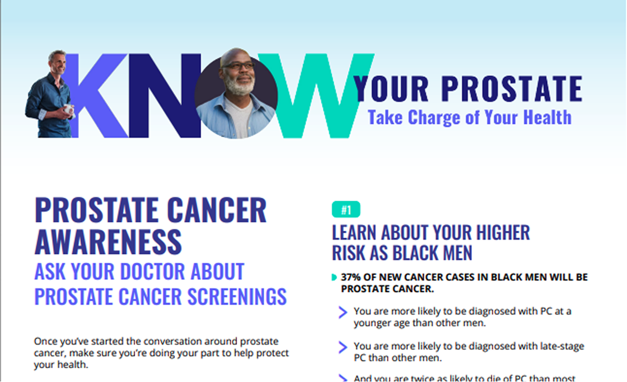 Know Your Prostate Screening Resource Guide